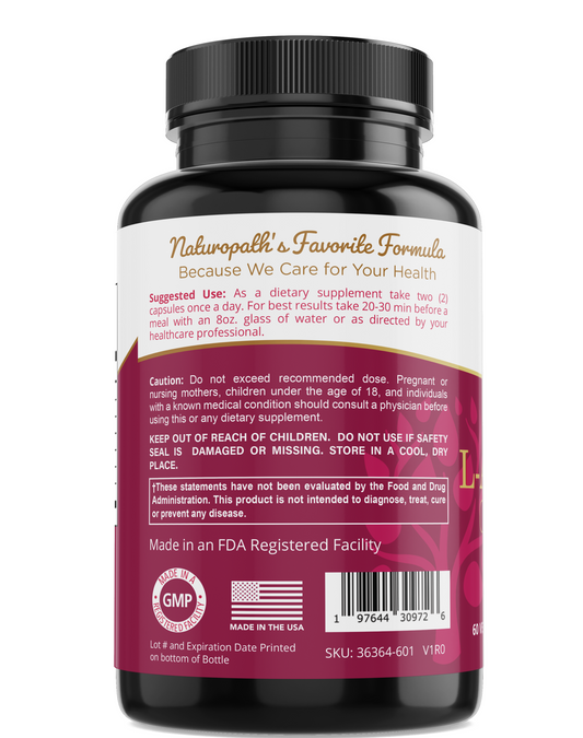 L-Arginine Supplement Pure Clean Formula for Optimal Health