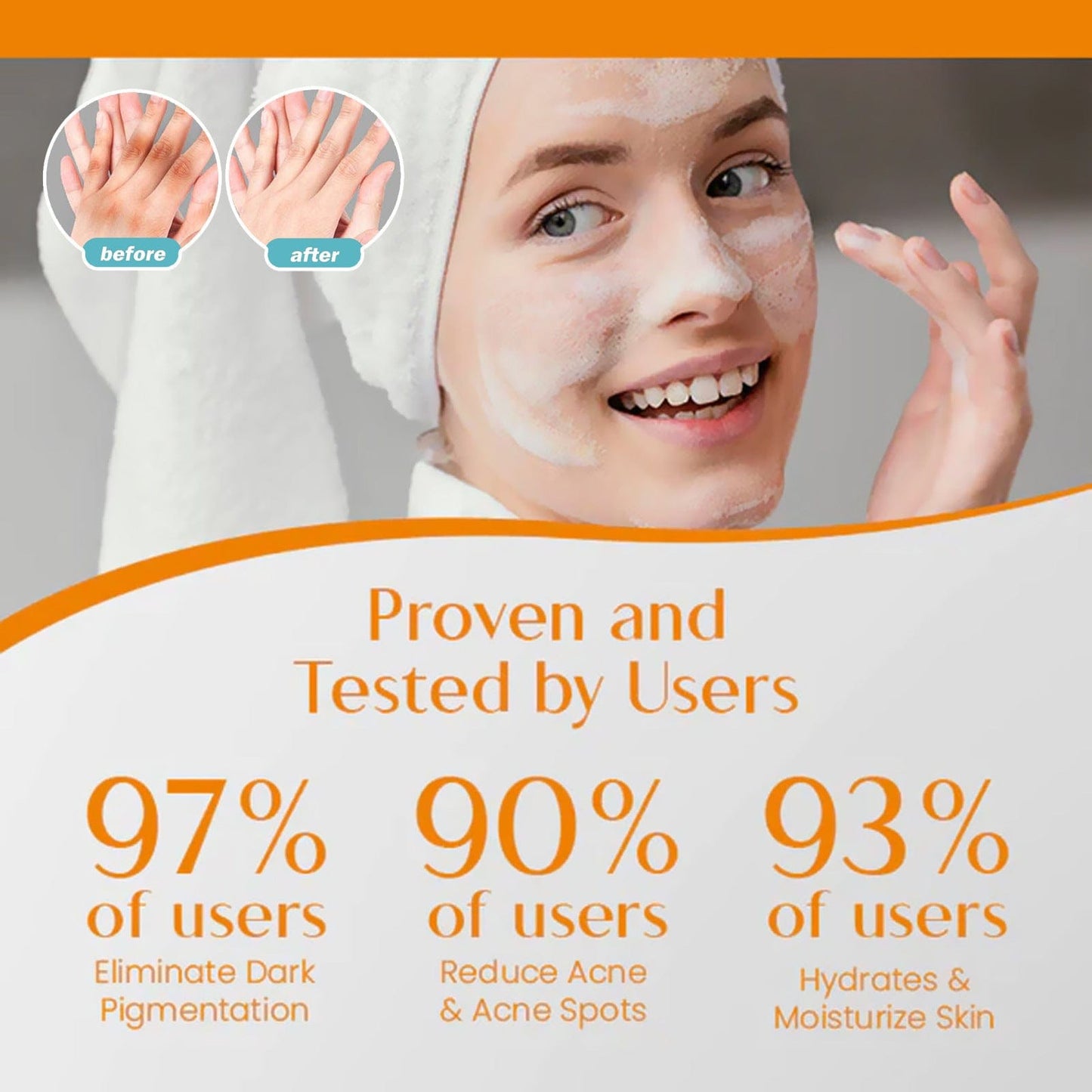 Whitening Vitamin Body Care Cleaning Soap