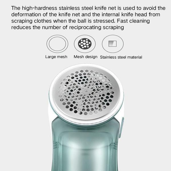 Rechargeable Fabric Shaver - Electric Lint Remover for Clothes