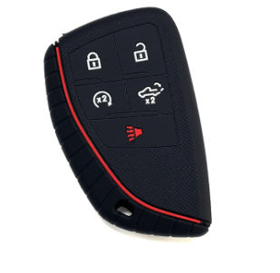 Silicone Key Fob Cover for Chevrolet - Tire Pattern Protective Case