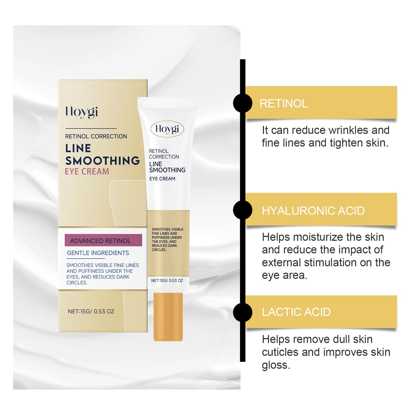 Retinol Eye Cream Fading Wrinkle Eye Lines