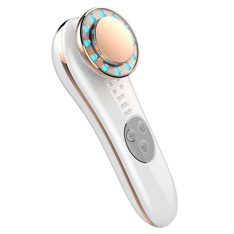 7-in-1 Facial Massager - EMS Face Lifting Device with LED Light Therapy
