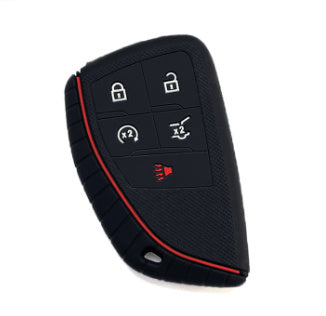 Silicone Key Fob Cover for Chevrolet - Tire Pattern Protective Case