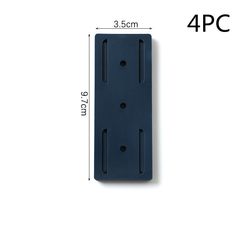 Power Strip Holder Self-adhesive Wall-mounted Punch-free