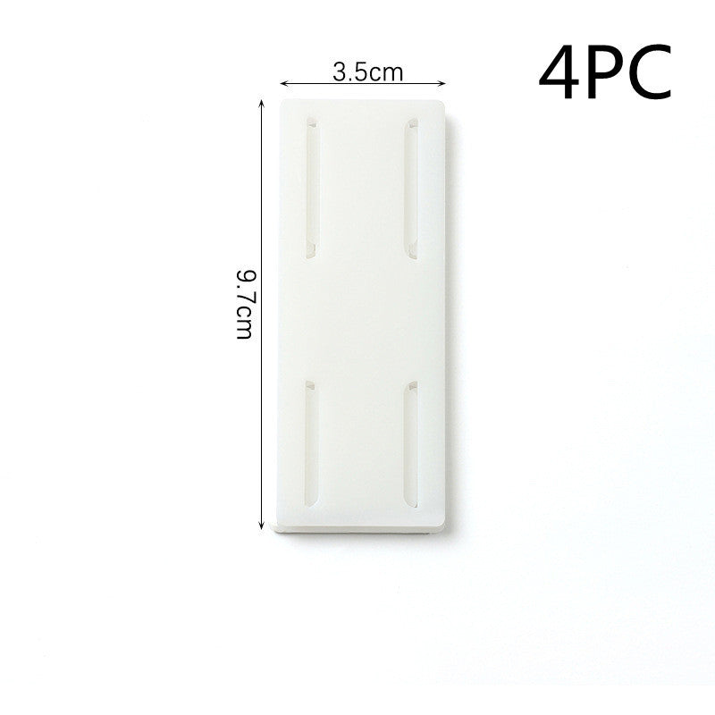 Power Strip Holder Self-adhesive Wall-mounted Punch-free