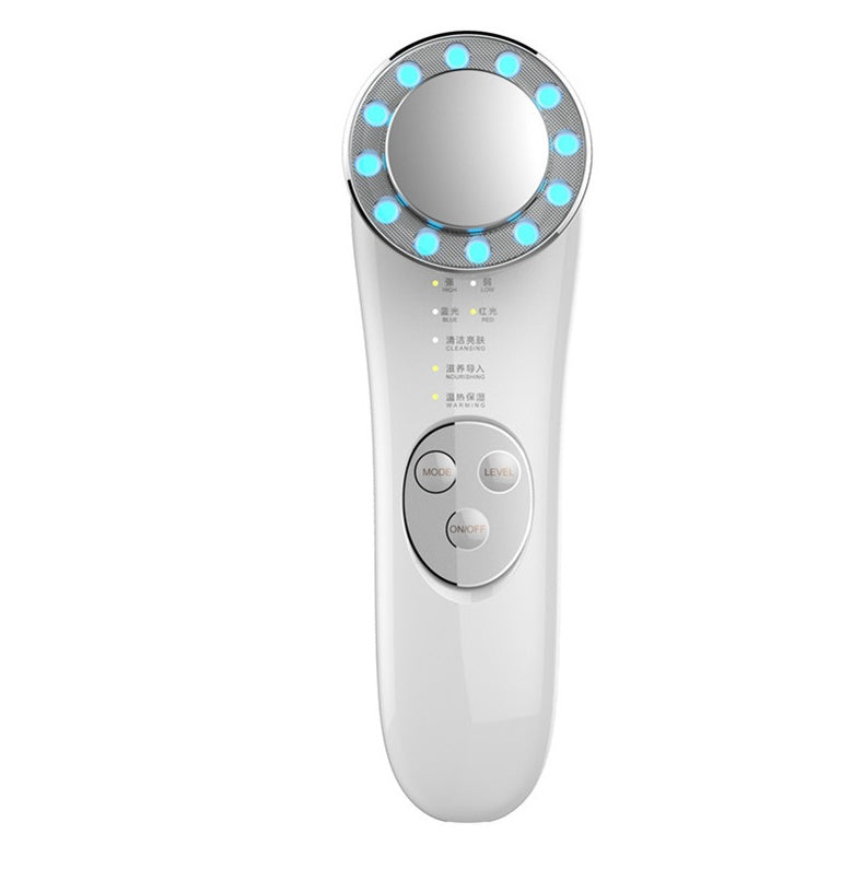 7-in-1 Facial Massager - EMS Face Lifting Device with LED Light Therapy