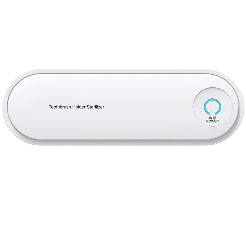 UV Toothbrush Sterilizer - Wall Mounted Holder with Automatic Sanitizer