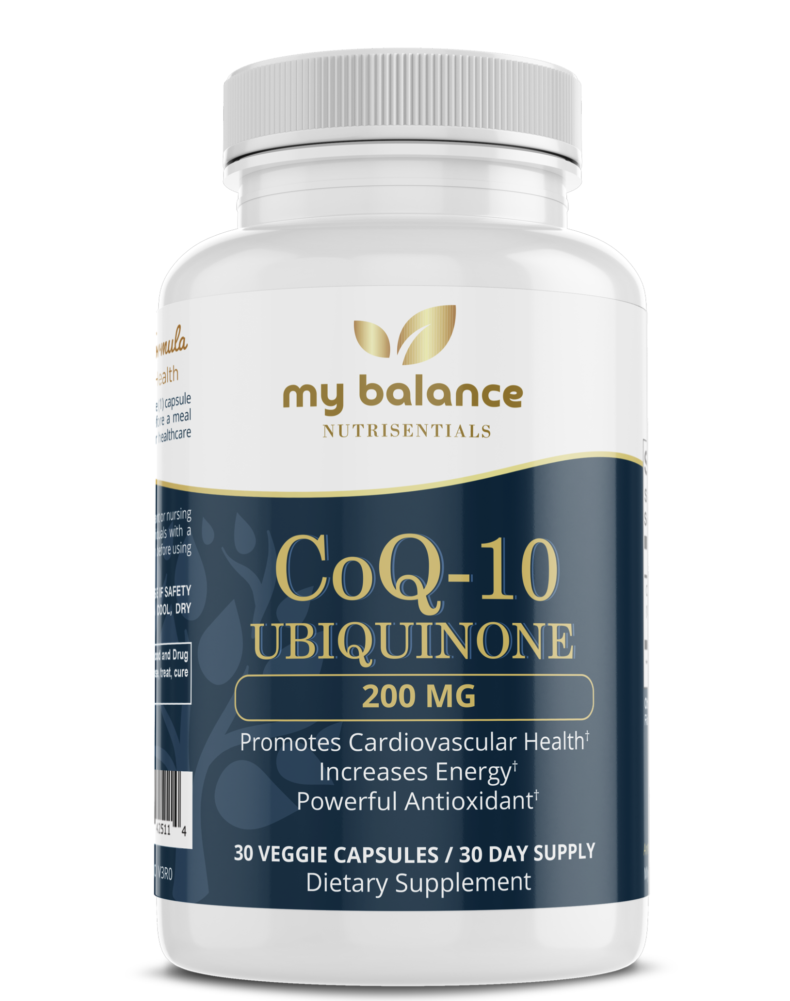 Coenzyme Q-10 Supplement - Optimize Heart & Energy Health