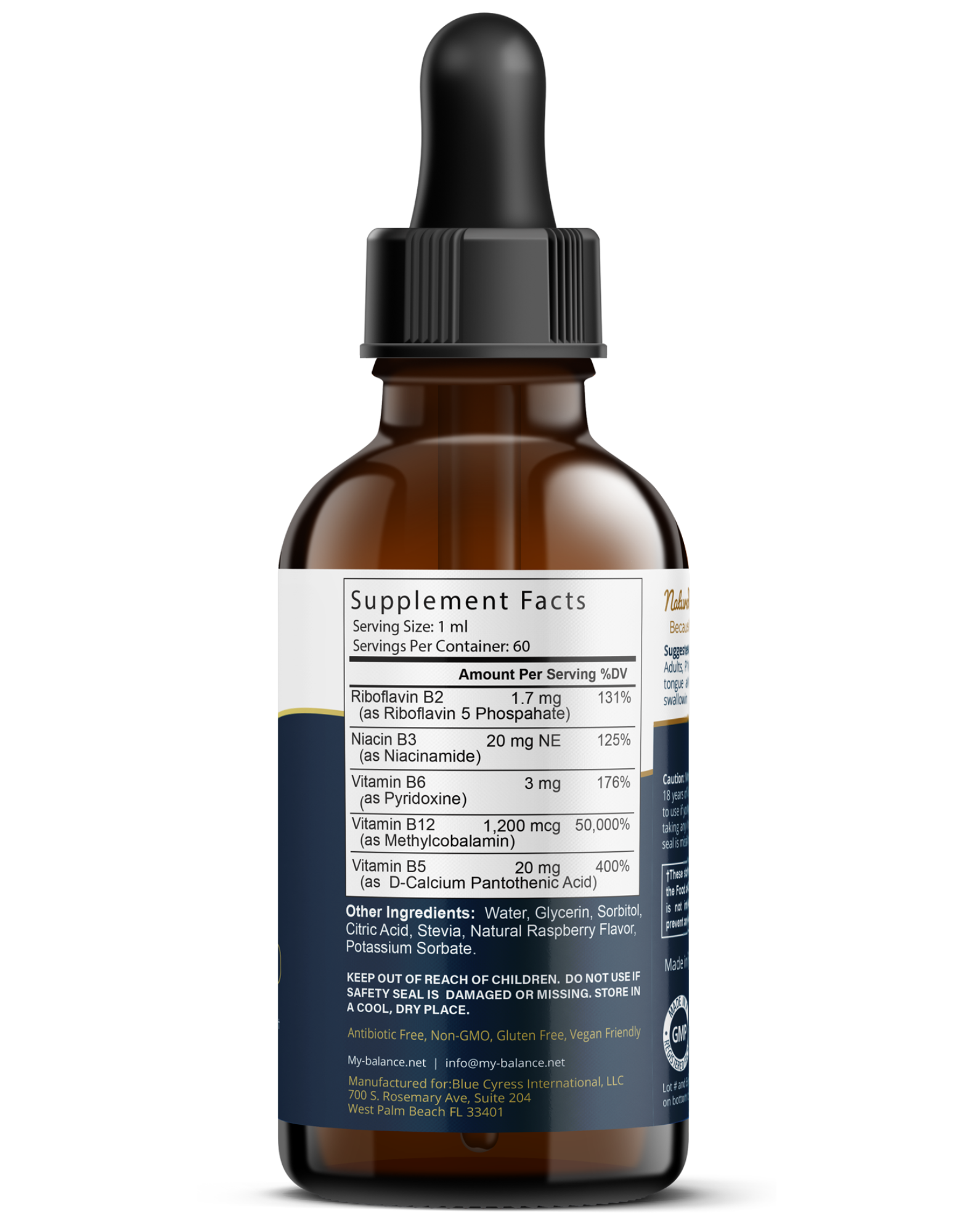 B-12 Drops Stay Healthy Liquid Drops