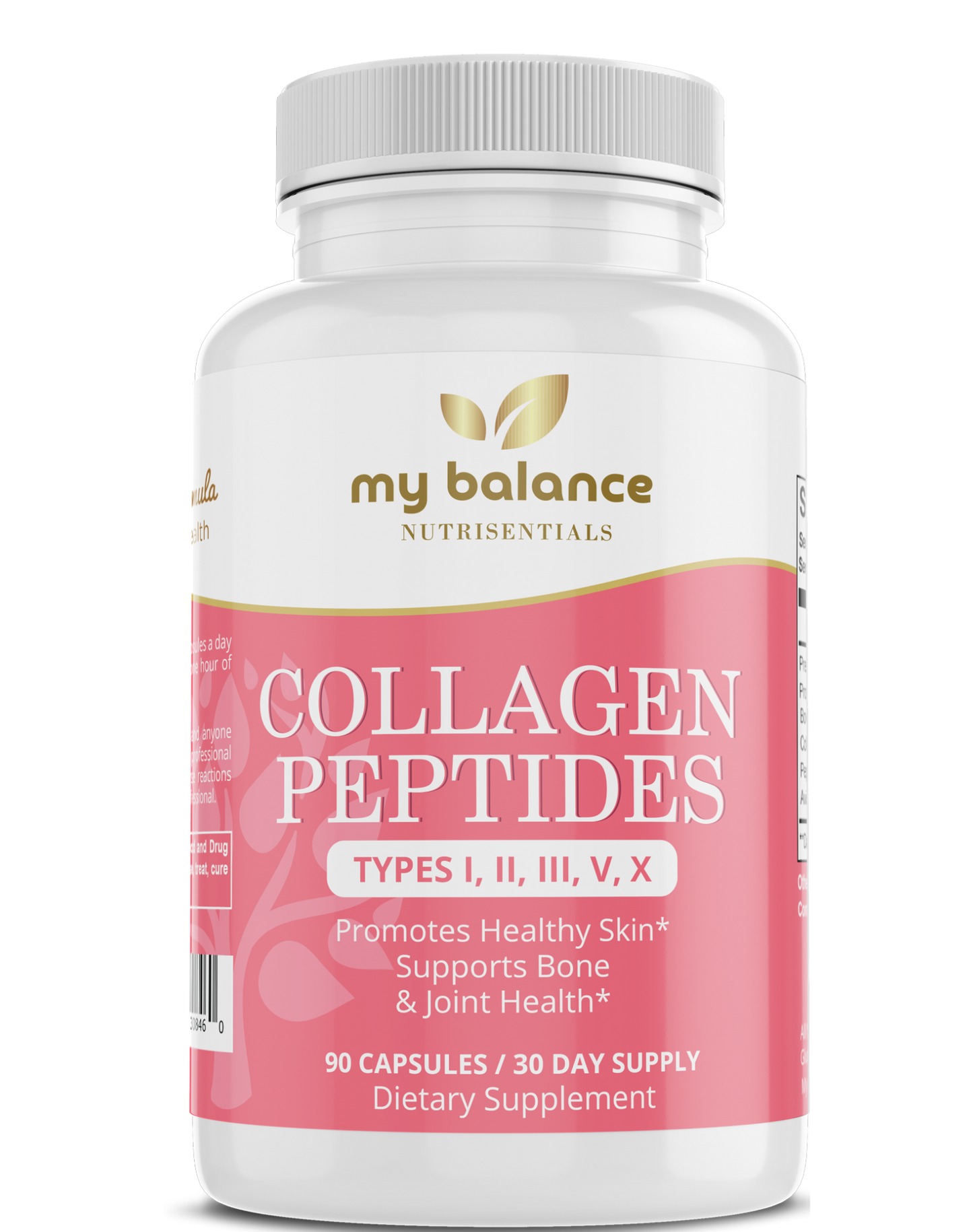 Multi-Collagen Peptides Types I II III V X Health Boost