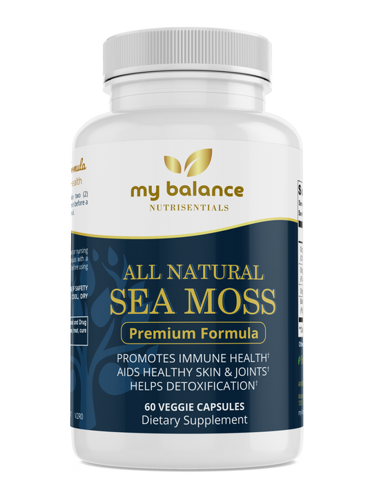 Sea Moss Organic - Nutrient-Dense Superfood Capsules