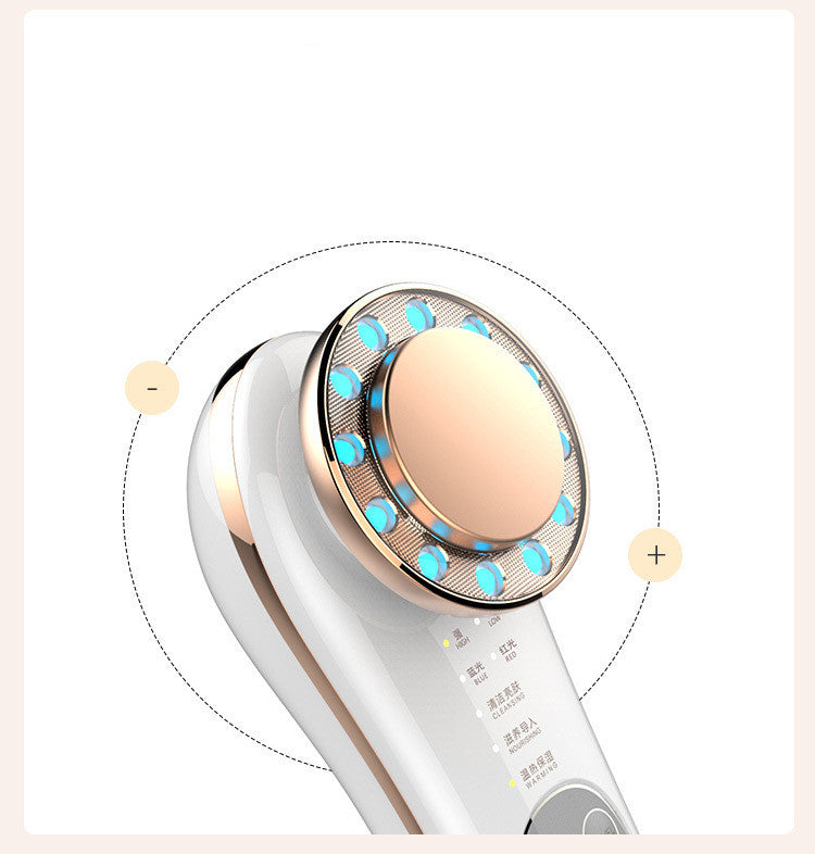 7-in-1 Facial Massager - EMS Face Lifting Device with LED Light Therapy