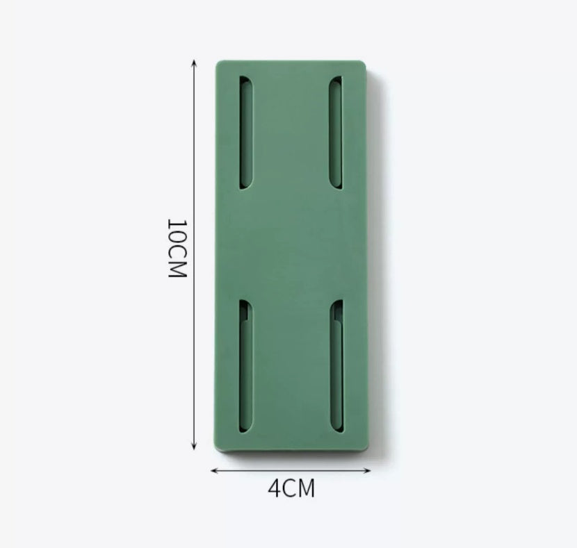 Power Strip Holder Self-adhesive Wall-mounted Punch-free