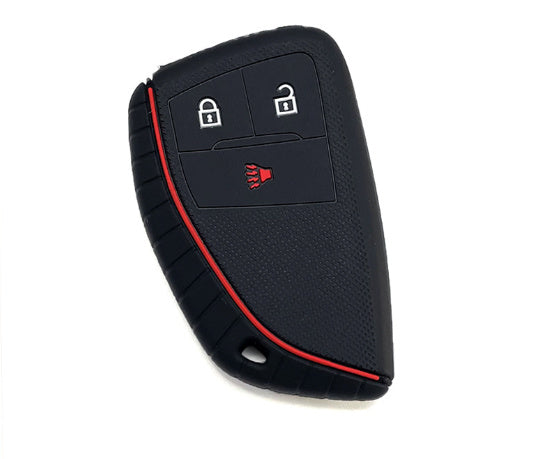 Silicone Key Fob Cover for Chevrolet - Tire Pattern Protective Case