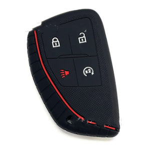Silicone Key Fob Cover for Chevrolet - Tire Pattern Protective Case